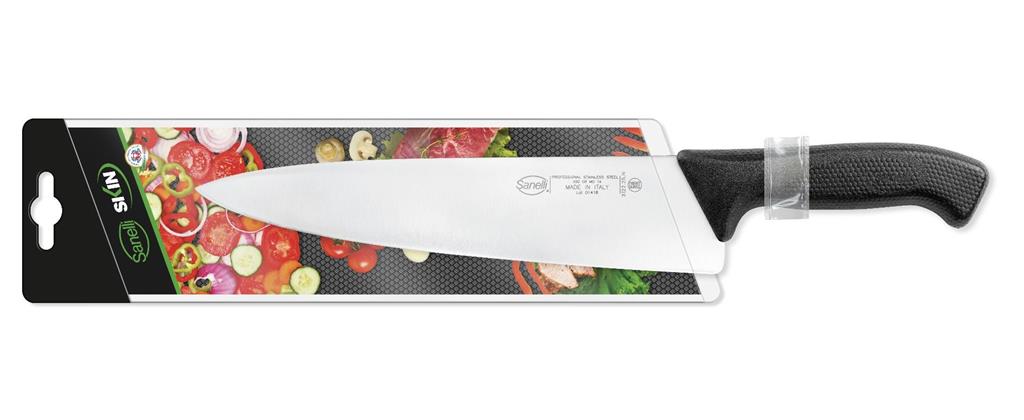 Kochmesser / 25cm / Schwarz / Skin