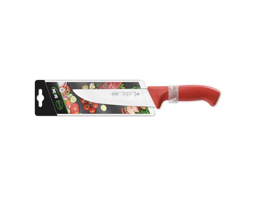 Fleischermesser / 18cm / rot / Skin