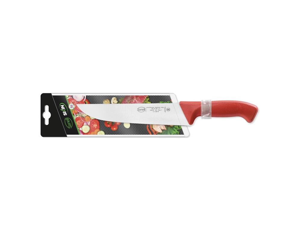 Metzgermesser / 22cm / Rot / Skin