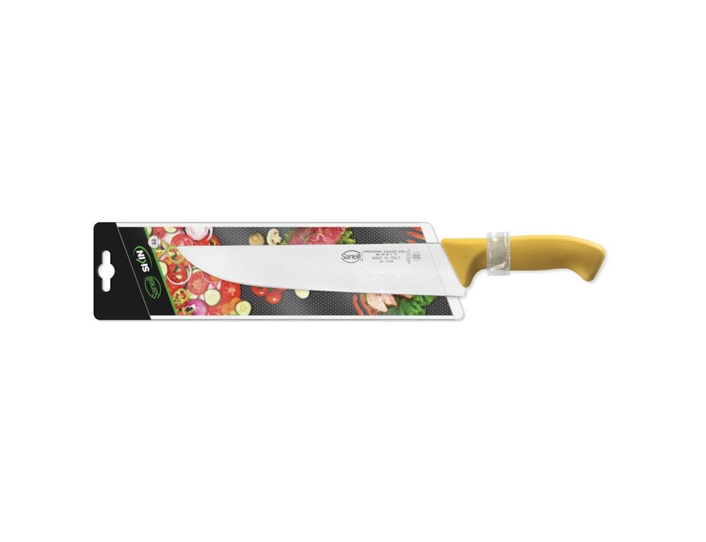 Fleischermesser / 27cm / gelb / Skin