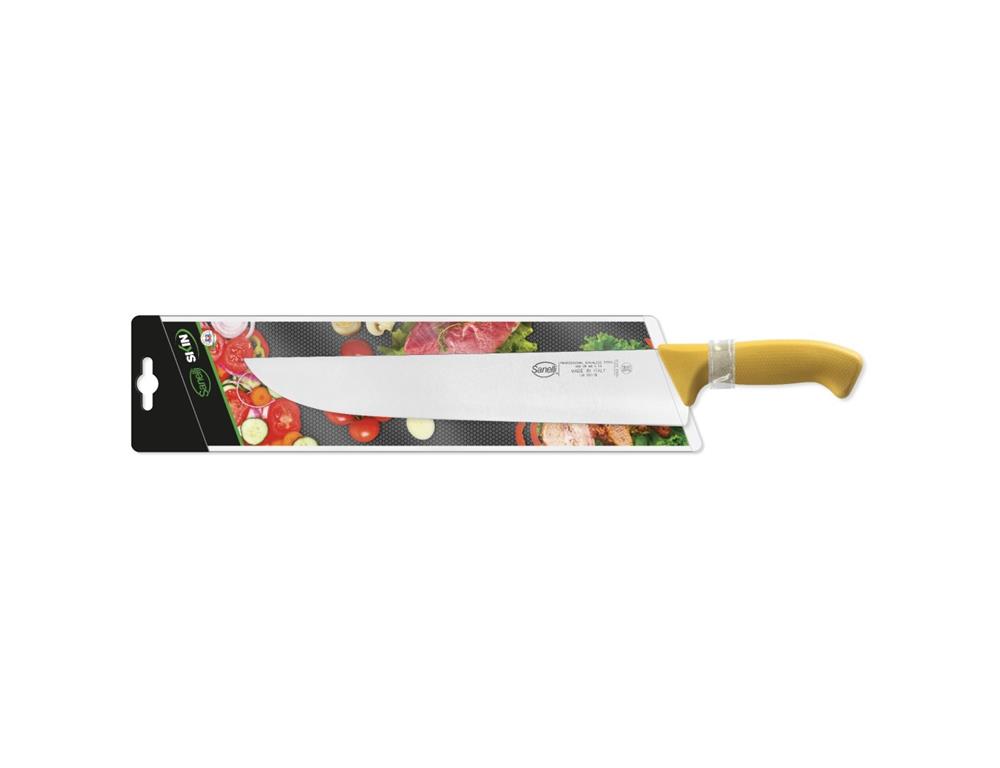 Fleischermesser / 33cm / gelb / Skin