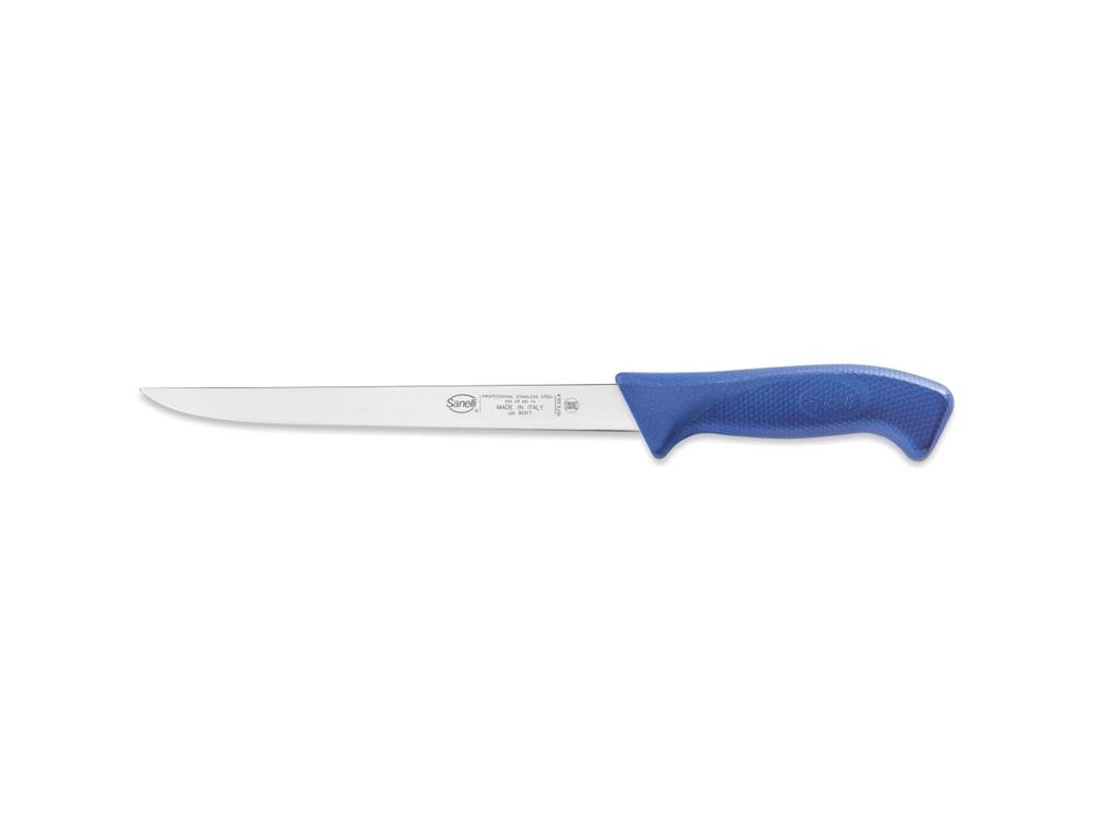 Filetiermesser / 22cm / Flex / Blau