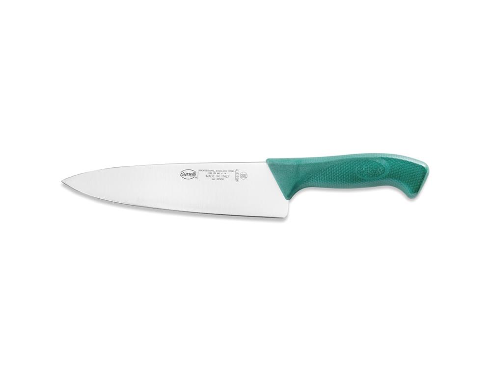Kochmesser / 21cm / Grün / Skin