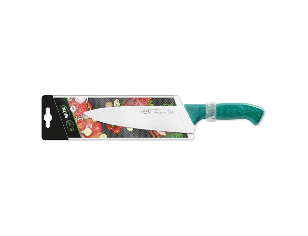 Kochmesser / 21cm / Grün / Skin