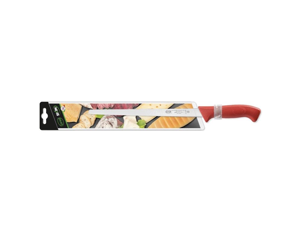 Lachsmesser / 28cm / Rot / Skin
