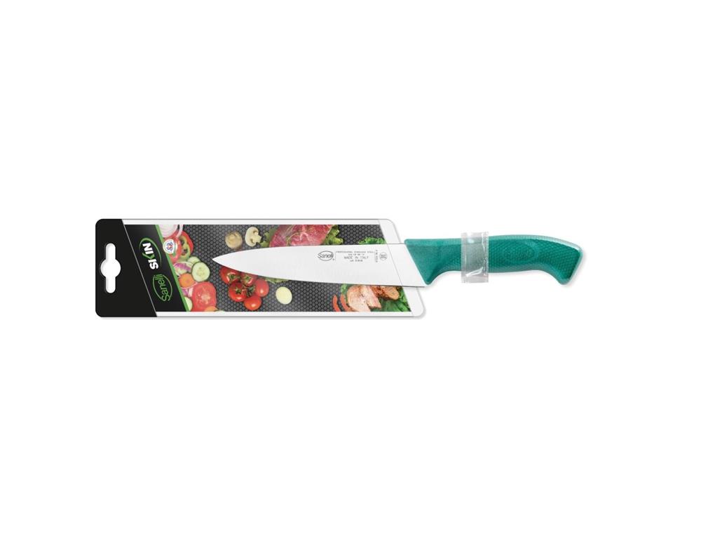 Kochmesser / 18cm / Grün / Skin