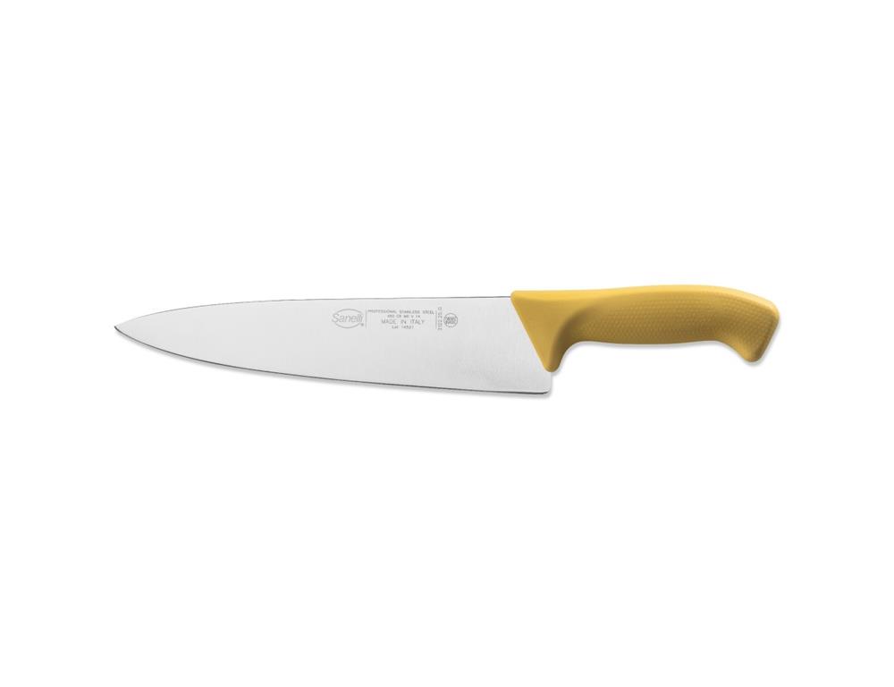 Kochmesser / 25cm / gelb / Skin