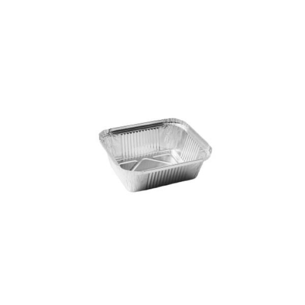 Alu-Behälter /450ml/ 15x12x4cm/ 100Stk
