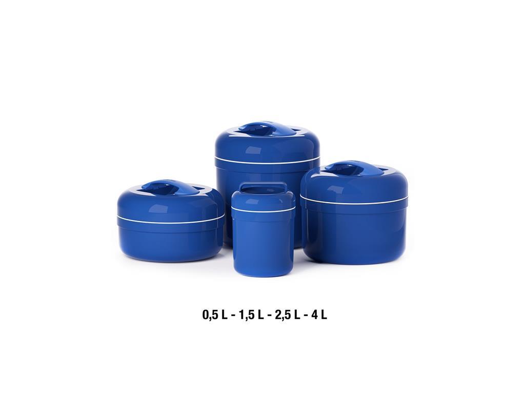Thermobehälter für Eis / 4L / Blau