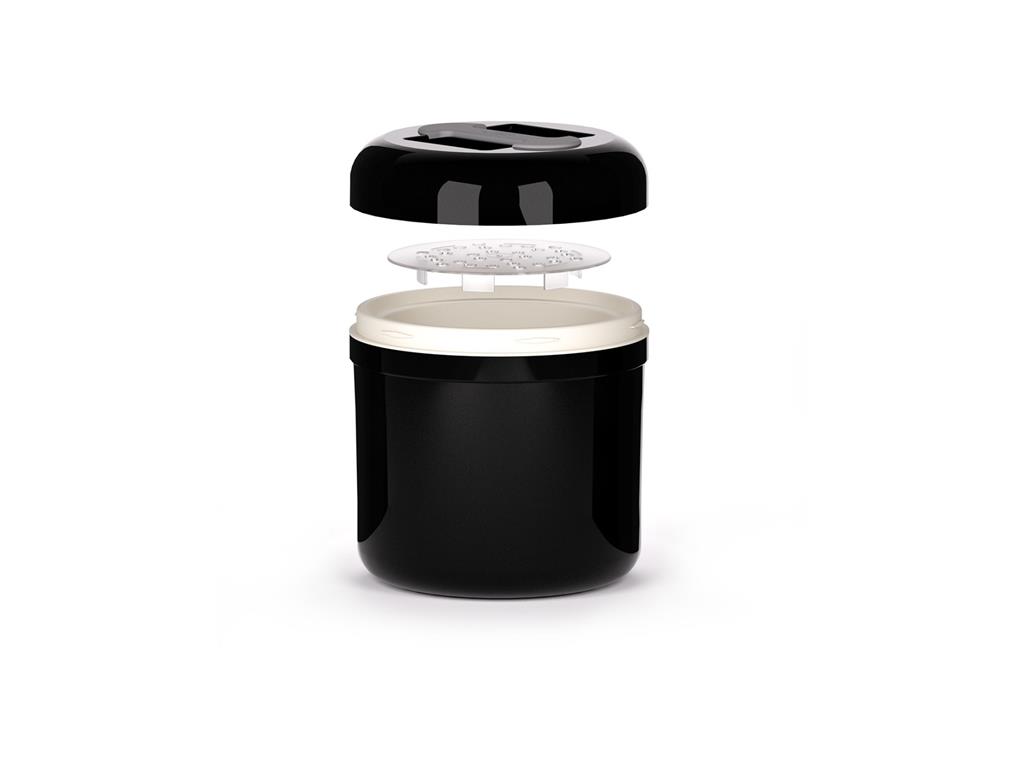 Thermobehälter für Eis / 4L / Schwarz