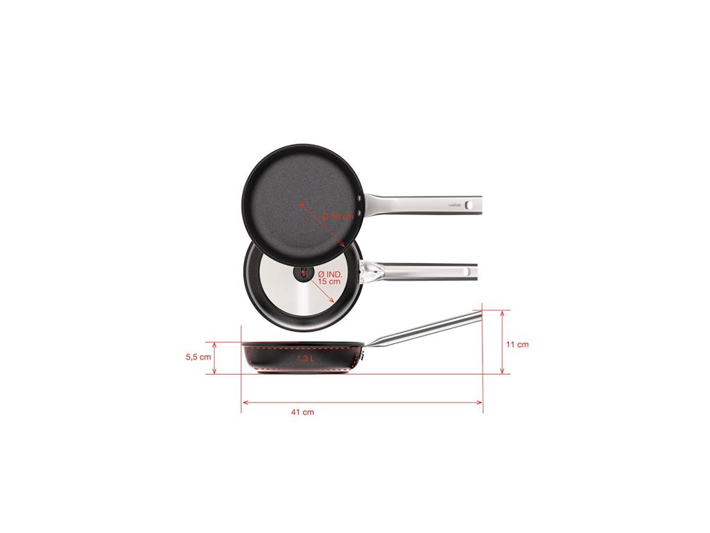 Alu Pfanne / 20cm / 3mm / Nonstick