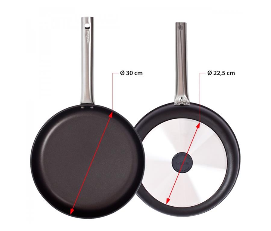 Alu Pfanne / 30cm / 3mm / Nonstick