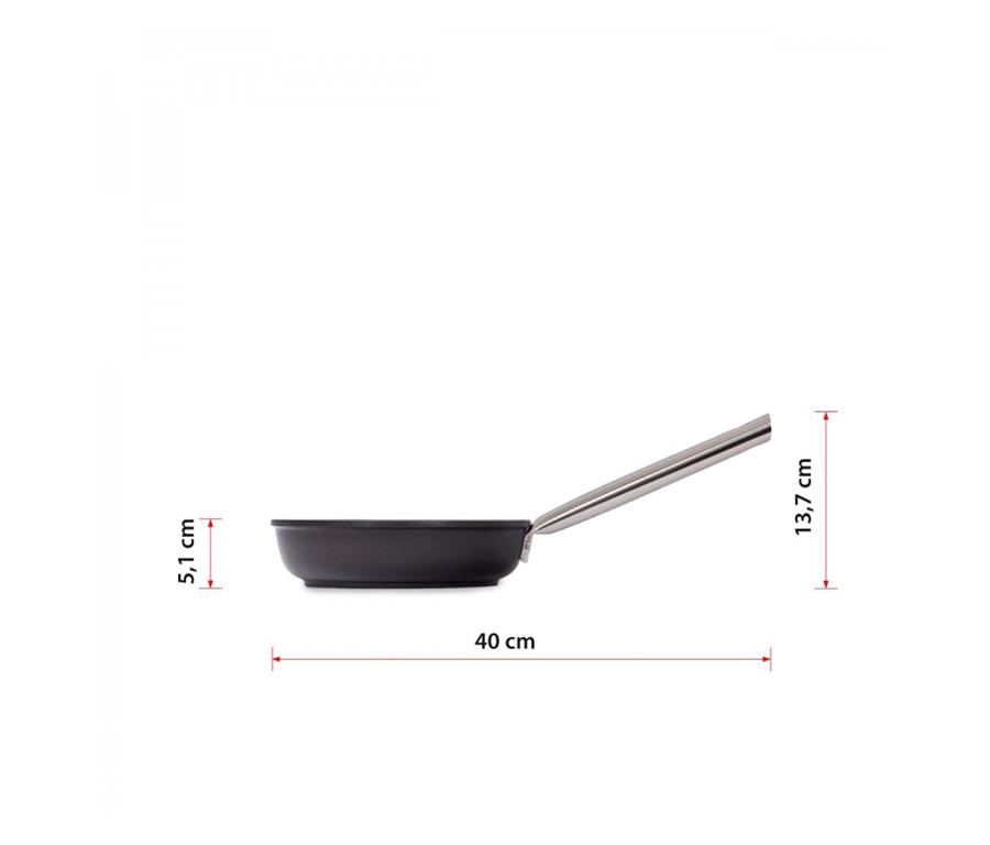 Alu Pfanne / 24cm / IND / Nonstick