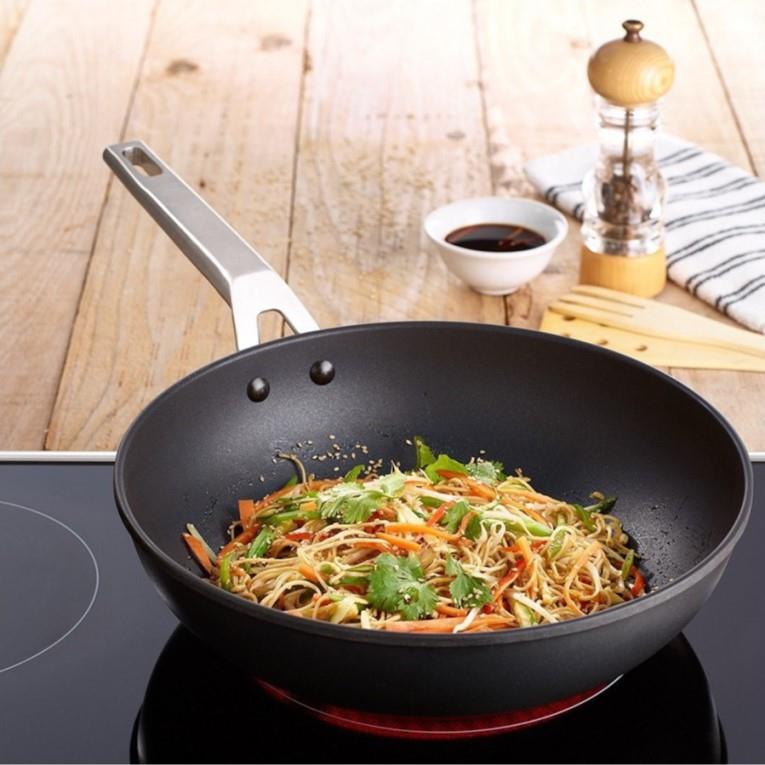 Wok Aluminium / 30cm / Aire / Nonstick