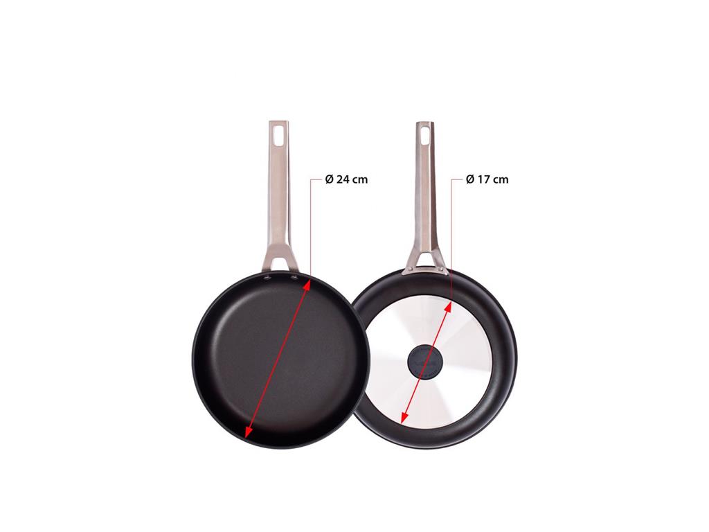 Alu Pfanne / 24cm / 3mm / Nonstick