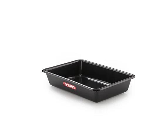 Schwarz Lebensmittelbehälter/30x21x6/ 2L
