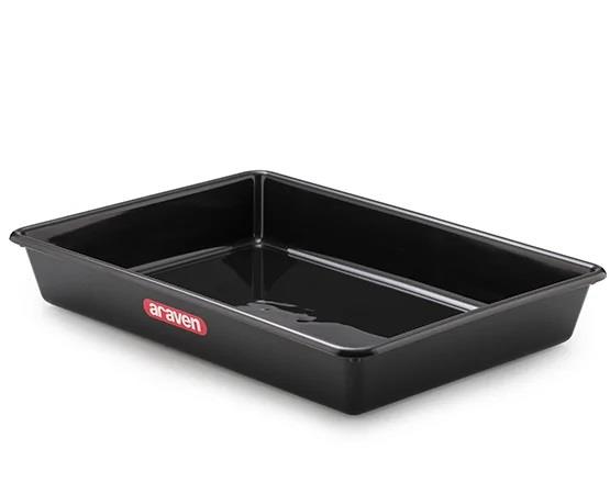 Schwarz Lebensmittelbehälter/54x39x8/10L