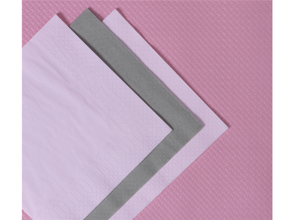 Servietten /2lagig/24x24/pink/ 250Stk