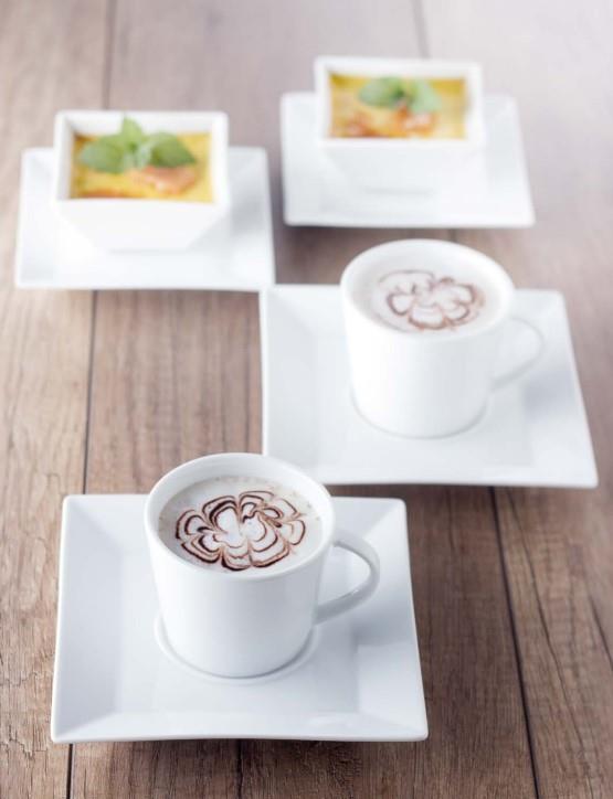 Tatsächliche Untertasse / 15x15cm