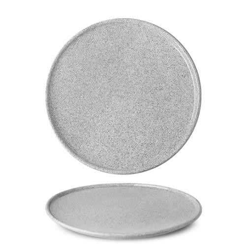 Granit Teller flach glasiert / 26cm