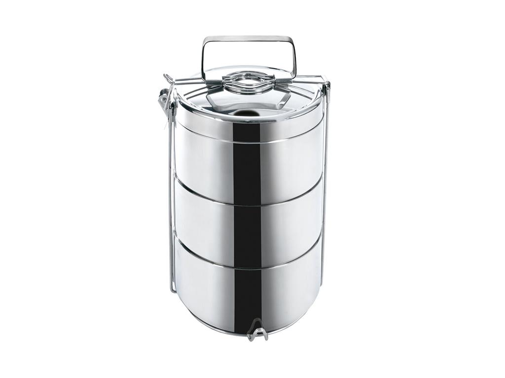 Thermo-Tiffin-Box /3-teilig/ 14x7 / 0,9L