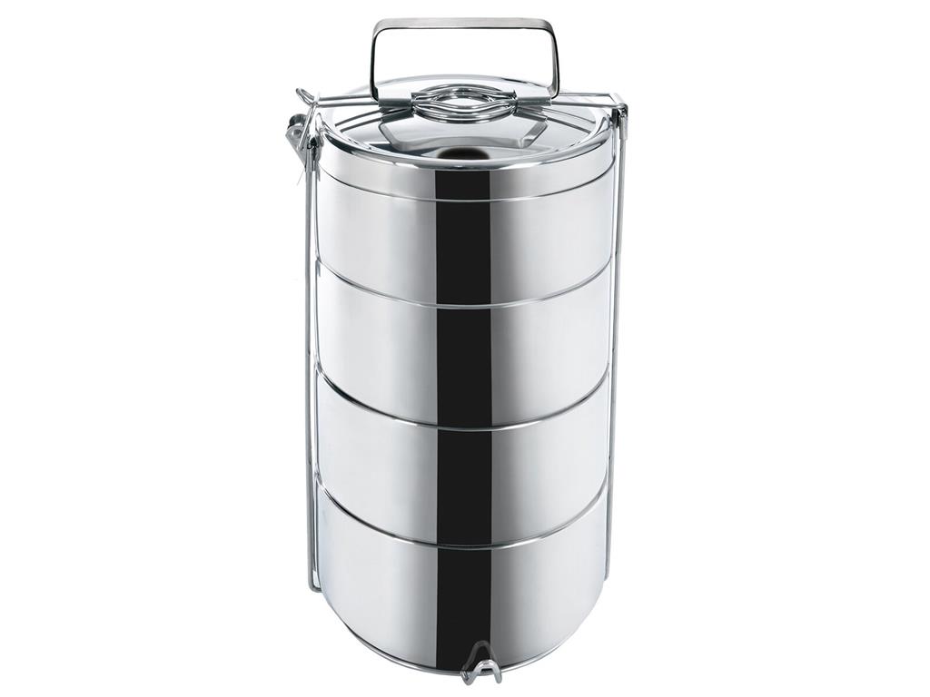 Thermo-Tiffin-Box /4-teilig/ 14x7 / 0,9L