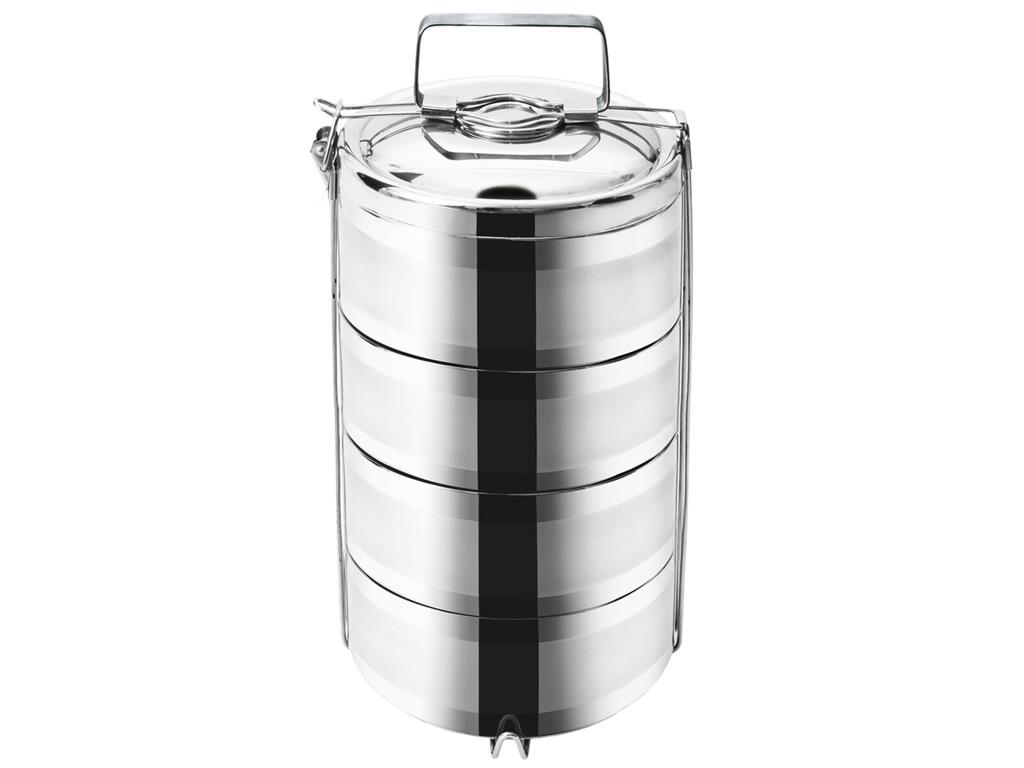Thermo-Tiffin-Box /4-teilig/ 16x7 / 1,1L