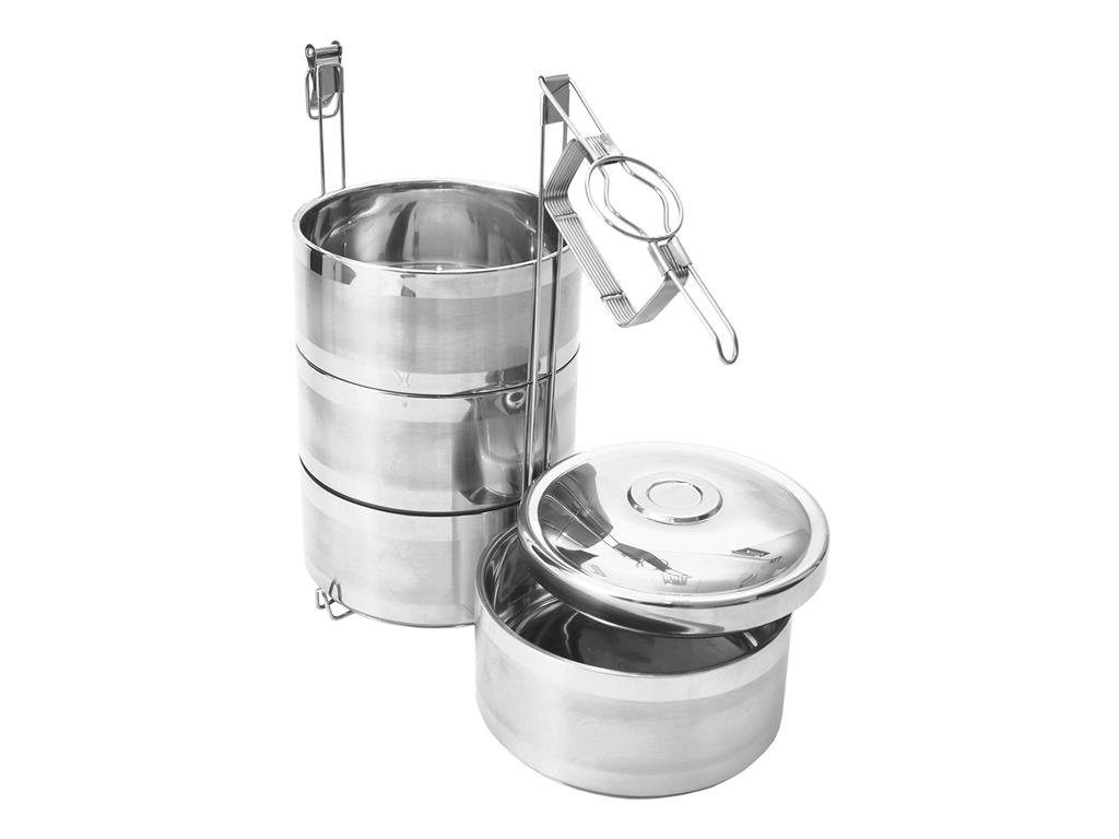 Thermo-Tiffin-Box /4-teilig/ 16x7 / 1,1L