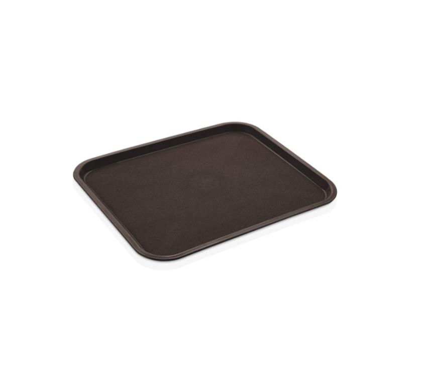 Fast-Food-Tablett / 41x31cm / Braun / PP