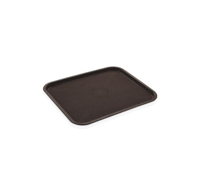 Fast-Food-Tablett / 35x26cm / Braun / PP