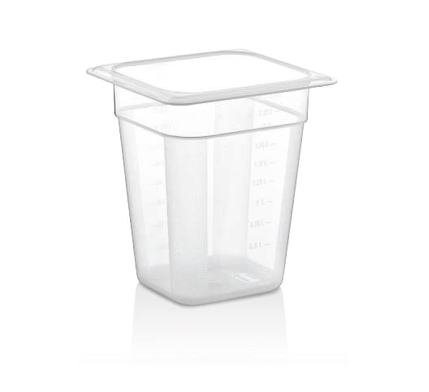GN-Behälter / 1/6 / 200mm / 2,5L / PP