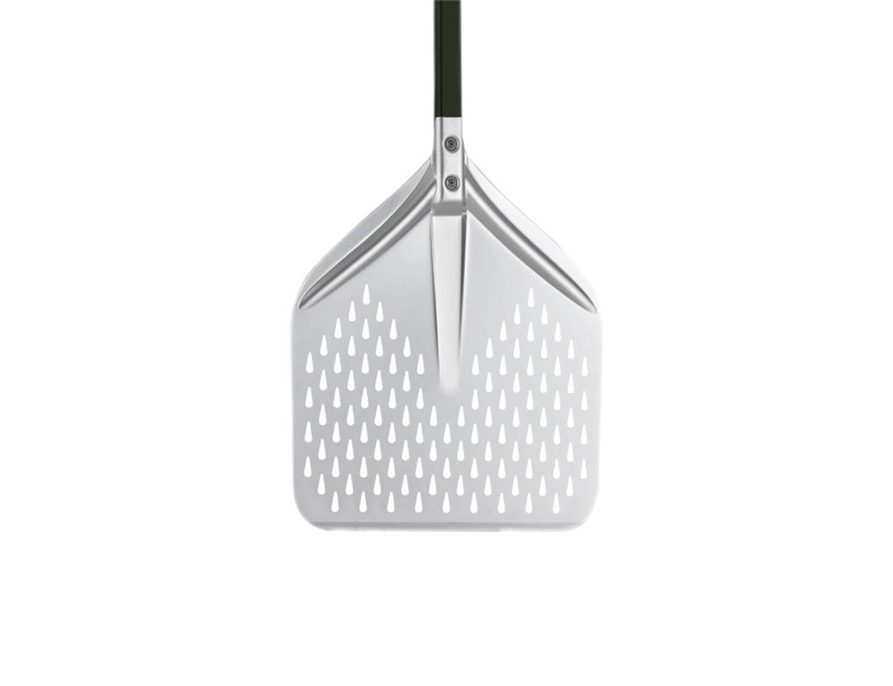 Pizzaschieber / 36cm / 149cm / Perforate