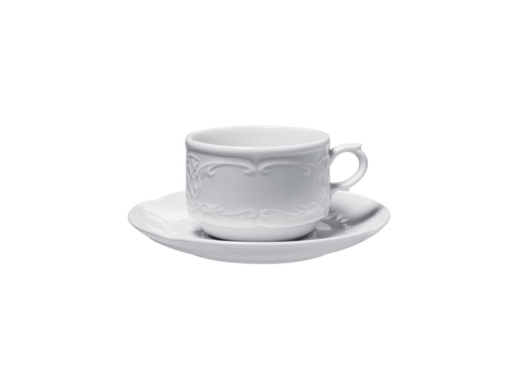 Flora Tasse & Untertasse / 16cl / 12Sets