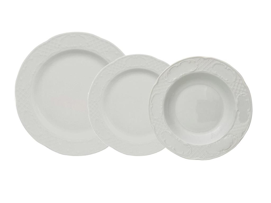 Flora Flacher Teller / 27cm / 12Stk.