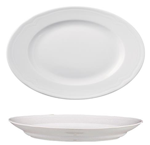 Venice Teller flach / Oval / 37cm / 6Stk