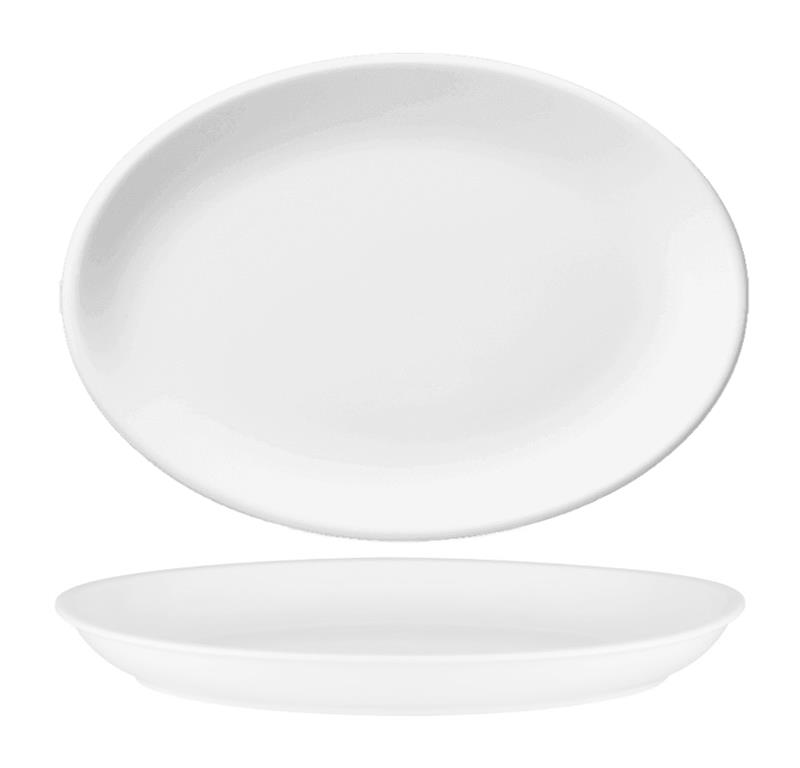 Buffetteller flach / oval / 48x35cm