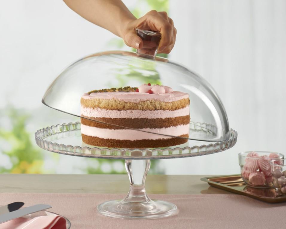 Patisserie-Ständer & Kuppel / 32cm