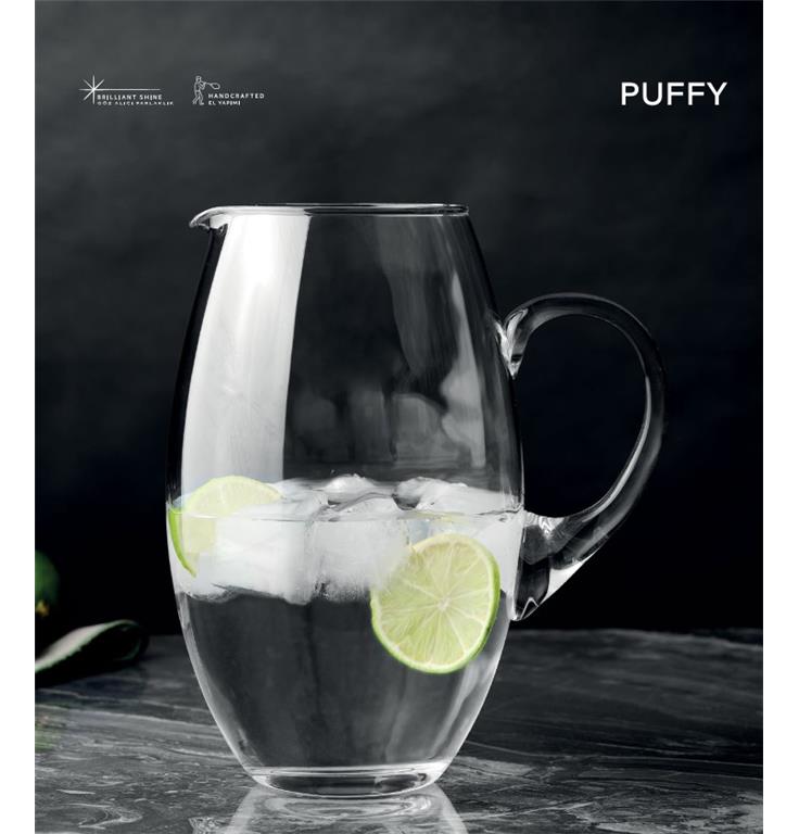 Puffy Krug / Handgefertigt / 2,4L