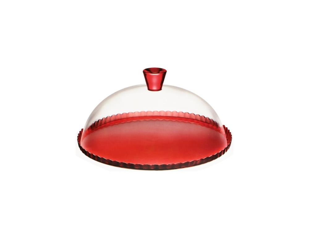 Patisserie Tortenglocke / Rot / 32cm