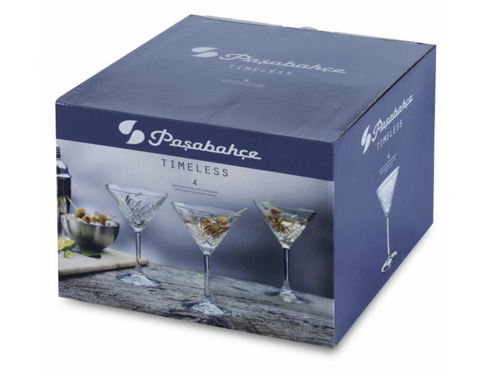 Zeitloses Martiniglas / 230 ml / 4Stk.