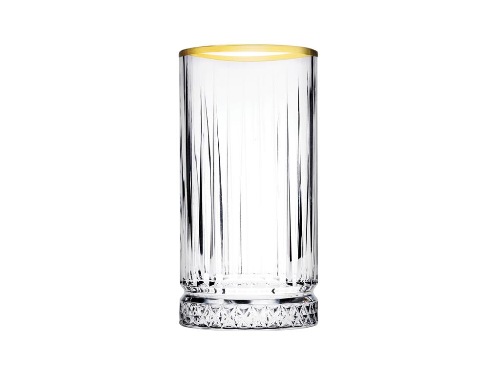 Elysia Highball /45cl/ Goldrand / 4Stk