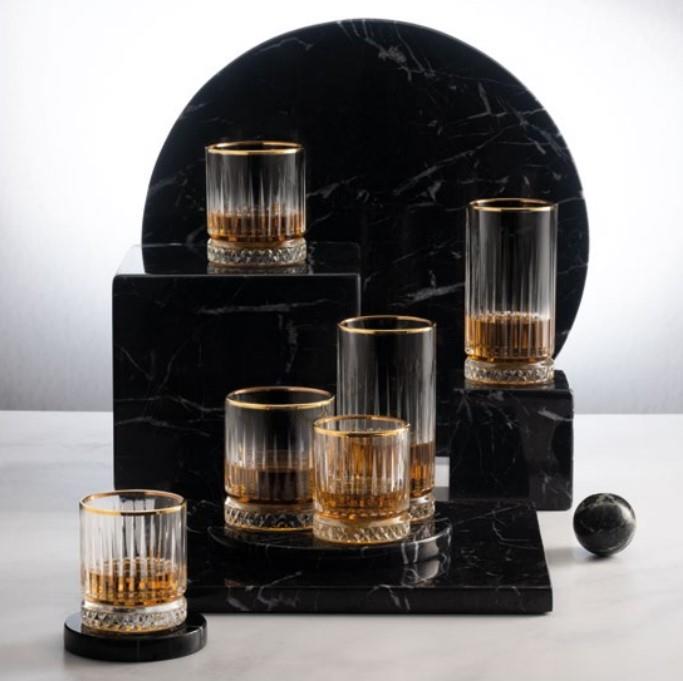 Elysia Highball /45cl/ Goldrand / 4Stk