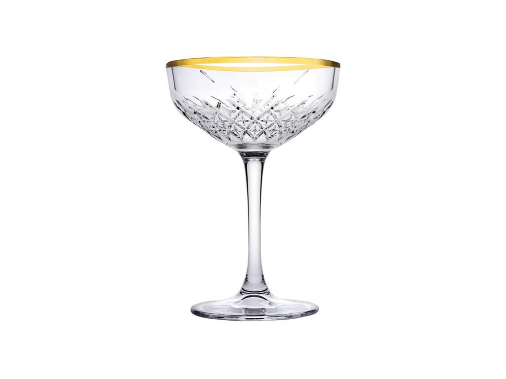 Timeless Coupe / 26cl / Gold / 4Stk