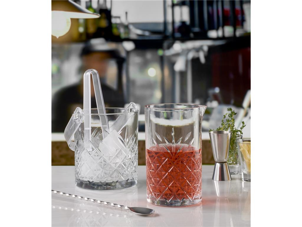 Zeitloser Eiskübel / 1000 ml / mit Zange