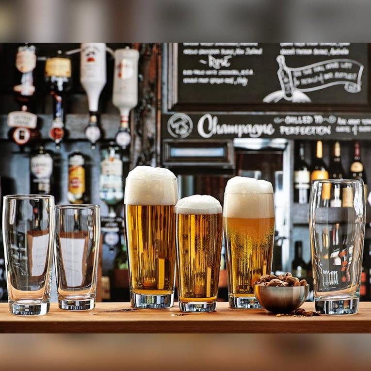 Jubilee Bierglas/ 33cl /0,3L CE/12Stk