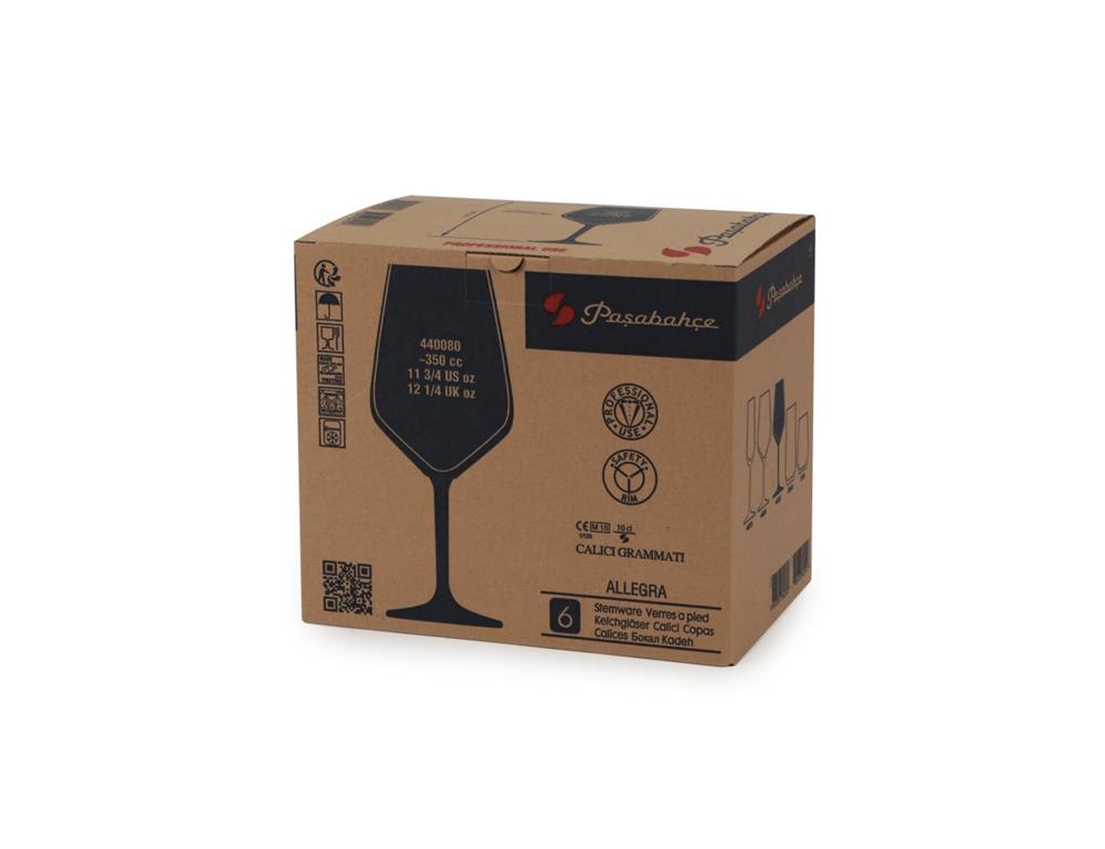 Allegra Weinglas / 35cl / 0.1L CE / 6Stk