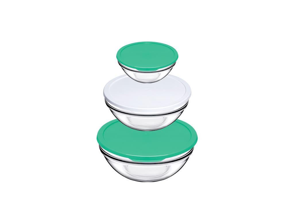 Chef's Bowl / 14-17-20cm /Set mit Deckel