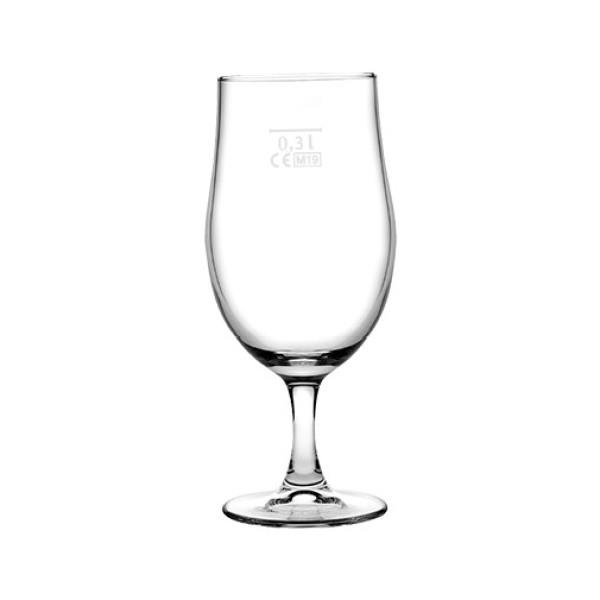 Fassbierglas / 38 cl / 0,3 l CE / 6Stk.