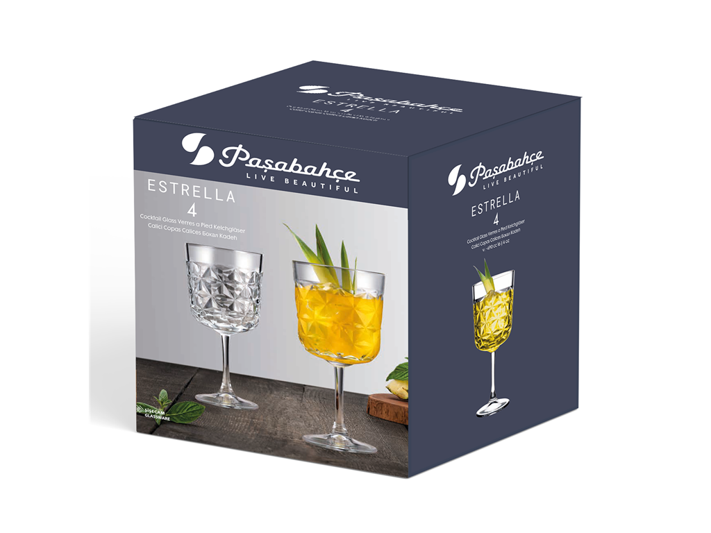 Estrella Cocktailglas / 490ml / 4Stk.