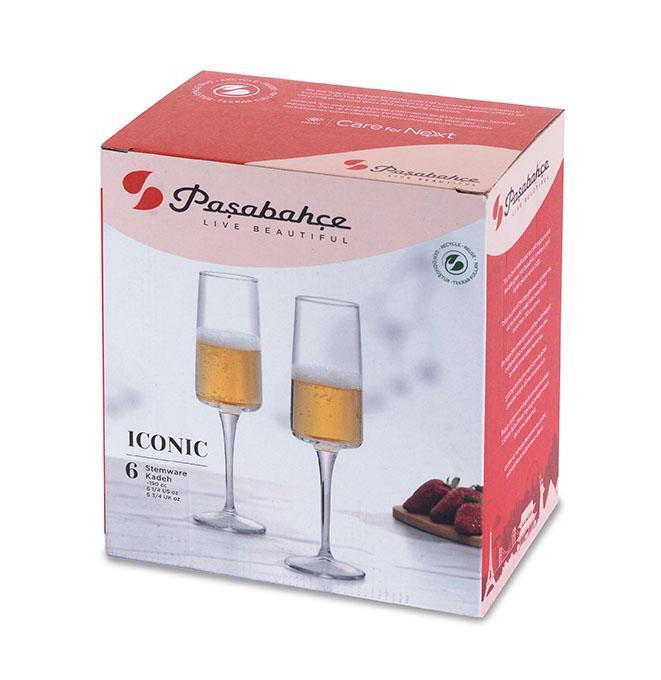 Ikonisches Champagnerglas / 19cl / 6Stk.